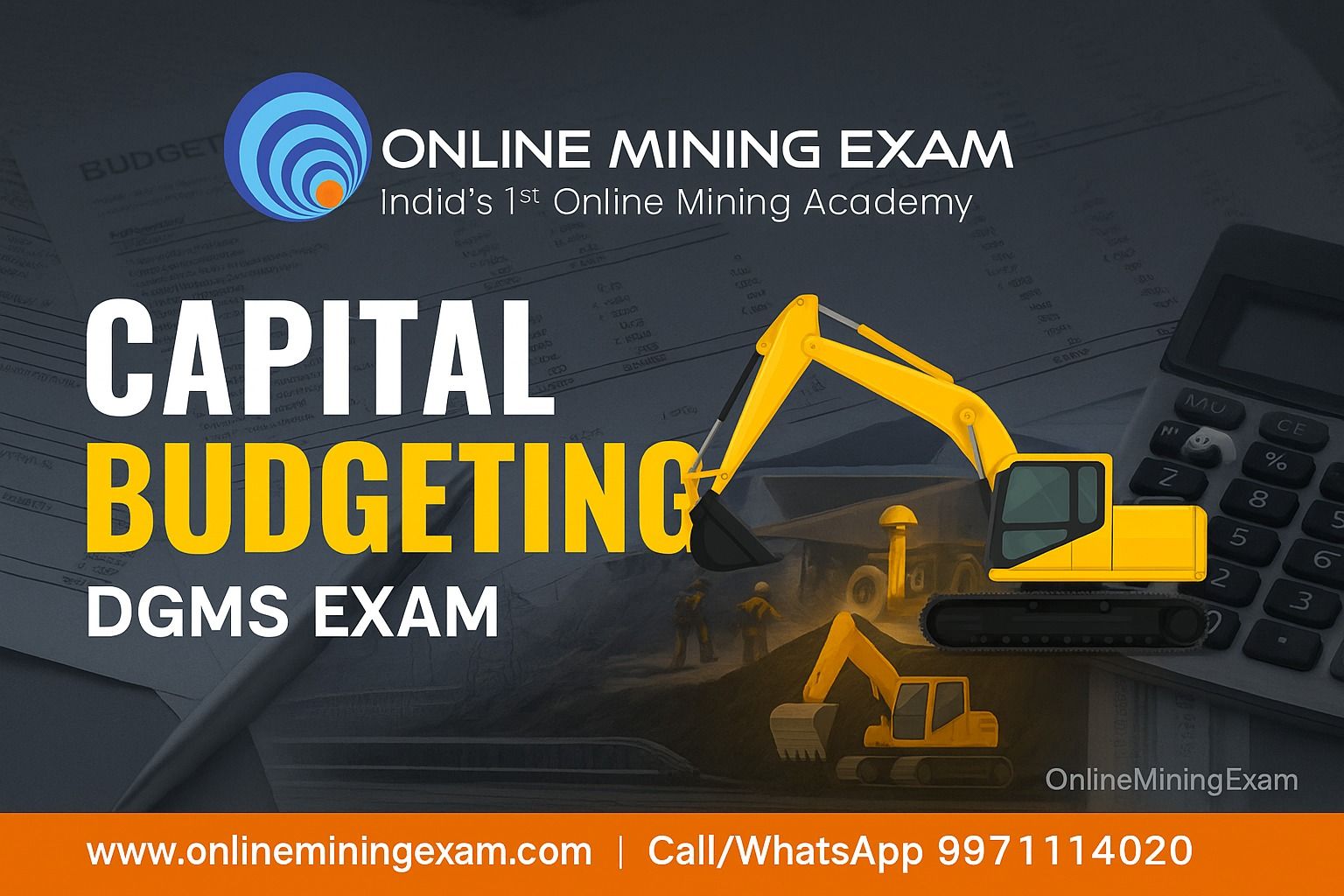 Capital Budgeting in Mining Projects – DGMS Exam Notes