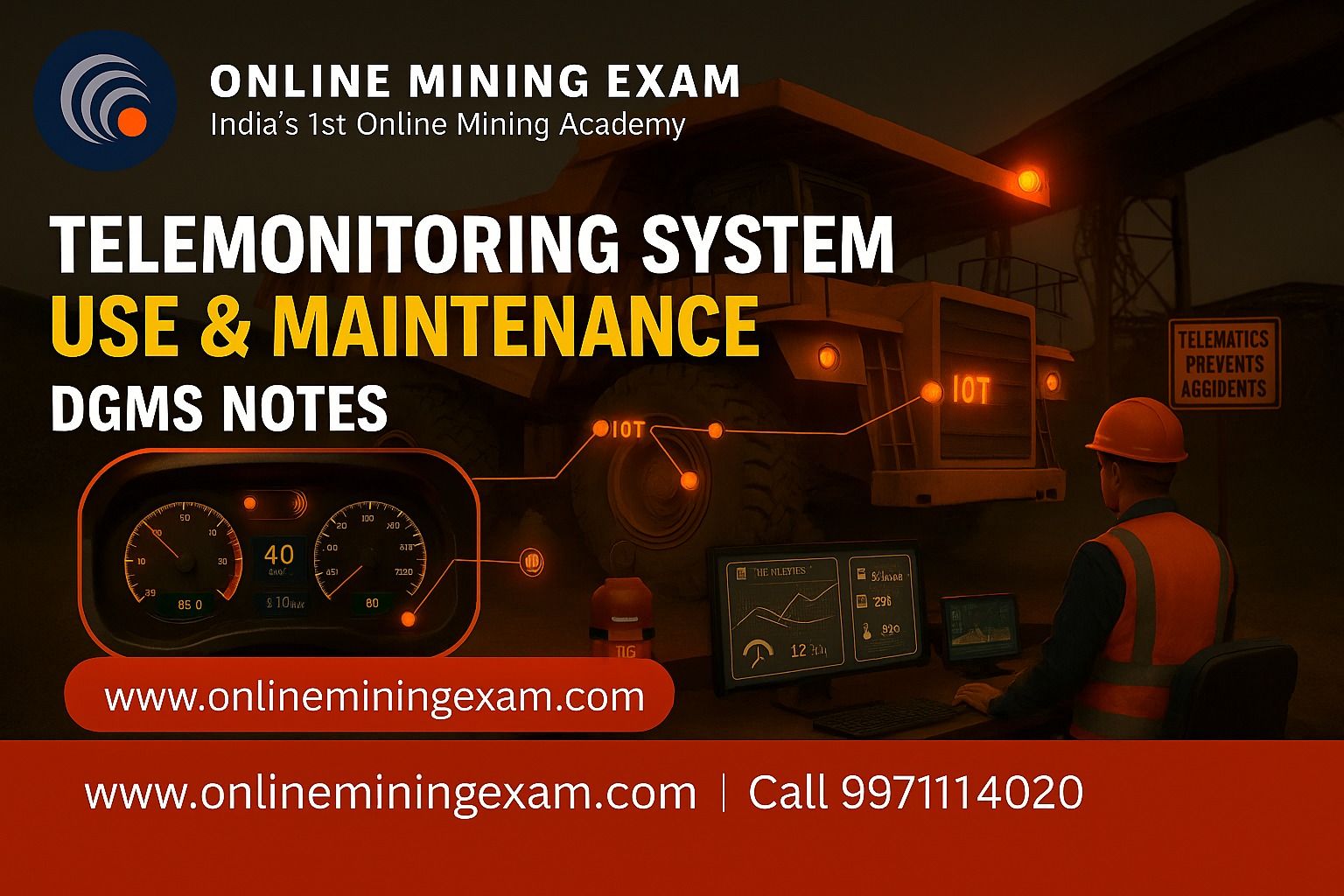 Telemonitoring System in Mines – DGMS Guidelines, Use, Maintenance & 25 ...